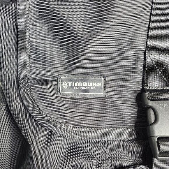 Timbuk2 Moby Laptop Backpack Nylon Black Embroidery - Picture 3 of 9
